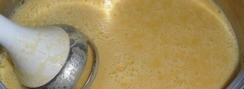 кукурузный суп-пюре с тунцом. Шаг 7