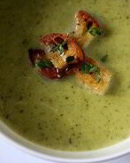 Куриный суп-пюре с брокколи