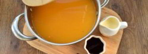 куриный суп-пюре с макаронами. Шаг 6