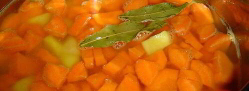 морковный суп-пюре с зеленым луком. Шаг 3