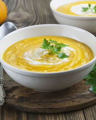 Нежный суп-пюре из тыквы