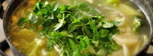 овощной суп-пюре с базиликом. Шаг 4