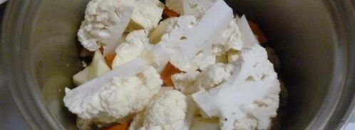 овощной суп-пюре с шампиньонами. Шаг 2