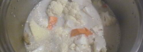 овощной суп-пюре с шампиньонами. Шаг 4