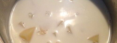 сливочно-грибной суп-пюре с фрикадельками. Шаг 8