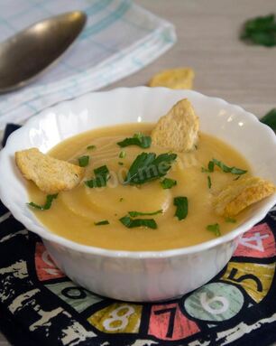 Суп пюре из белокочаной капусты