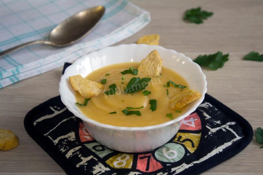 Рецепт суп пюре из белокочаной капусты