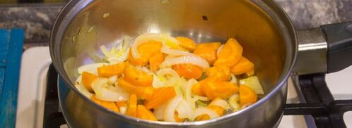 суп пюре из белокочаной капусты. Шаг 3