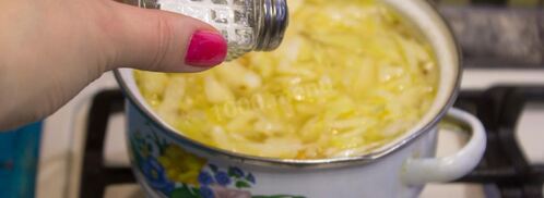 суп пюре из белокочаной капусты. Шаг 9