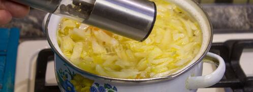 суп пюре из белокочаной капусты. Шаг 10