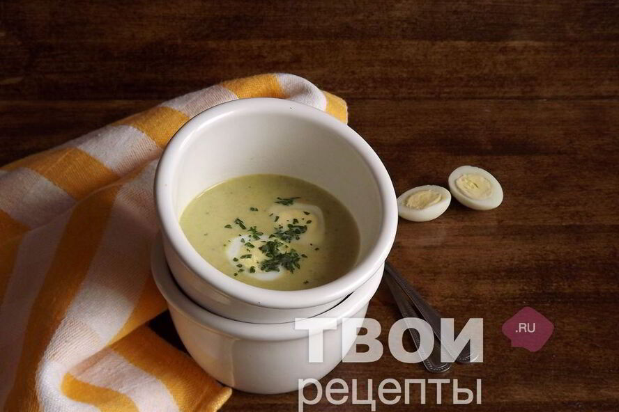 Рецепт суп-пюре из брокколи