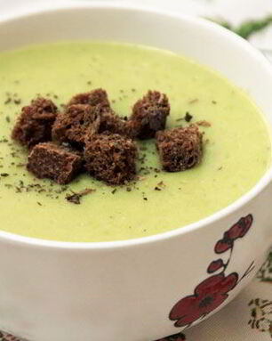 Суп-пюре из горошка