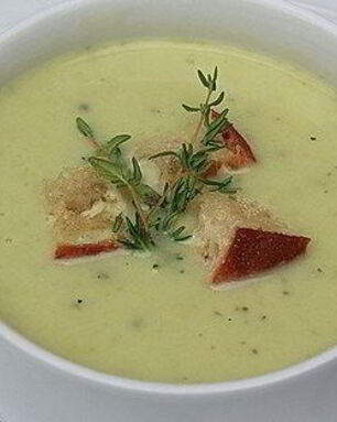 Суп-пюре из кабачков