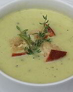 Суп-пюре из кабачков