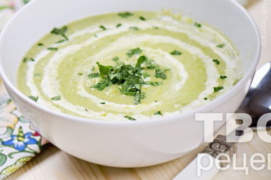 Рецепт суп-пюре из лука порея