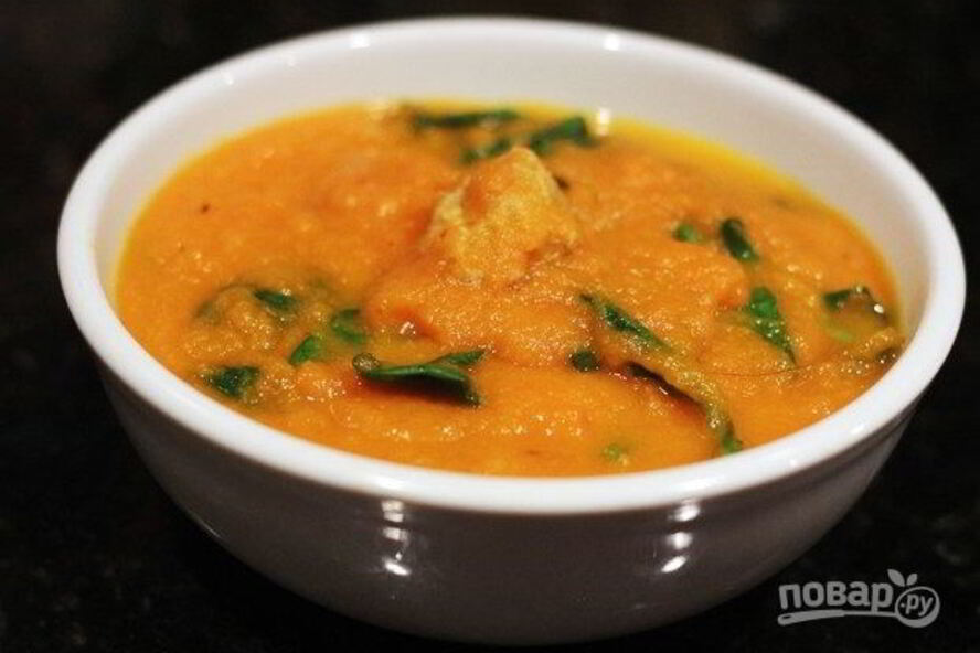 Рецепт суп-пюре из моркови с фрикадельками