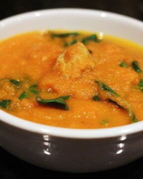 Суп-пюре из моркови с фрикадельками