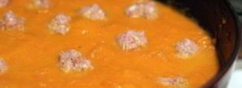 суп-пюре из моркови с фрикадельками. Шаг 4