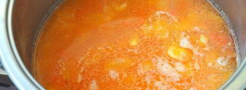 суп-пюре из риса с чечевицей. Шаг 3