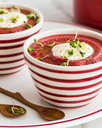 Суп-пюре из свеклы и тыквы