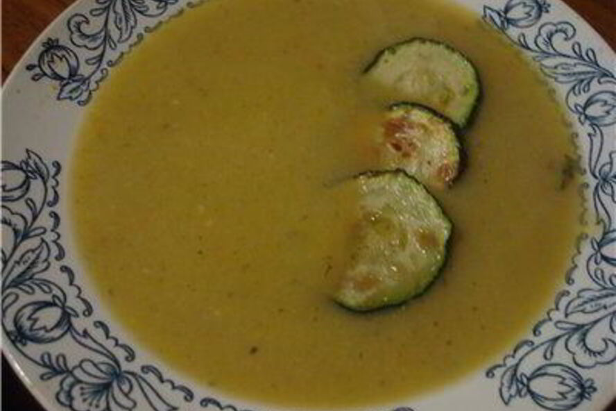 Рецепт суп пюре из цукини