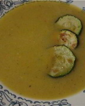 Суп пюре из цукини