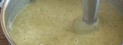 суп-пюре из цветной капусты и кабачков. Шаг 9