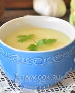 Суп-пюре из цветной капусты и картофеля