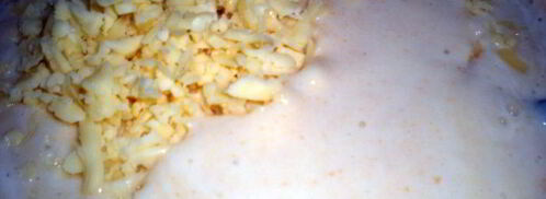 суп-пюре из цветной капусты со сливками и сыром. Шаг 6