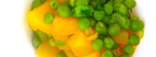 суп-пюре из тыквы и горошка. Шаг 3