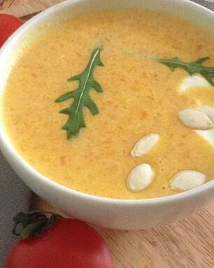 Суп-пюре из тыквы