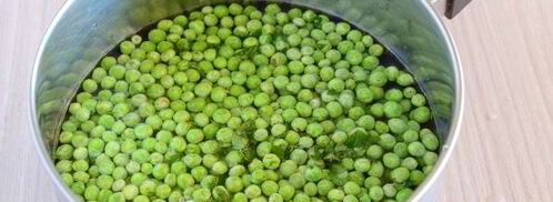 суп-пюре из замороженного зеленого горошка. Шаг 6