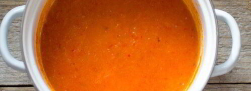 суп-пюре из запеченных овощей. Шаг 6