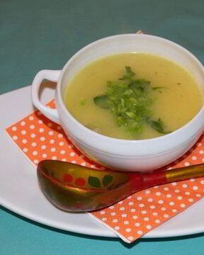 Суп-пюре картофельный с курицей