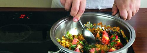 суп-пюре с мидиями. Шаг 4