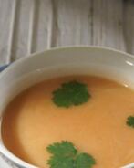 Суп-пюре с соусом