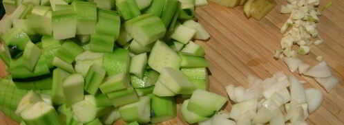 суп-пюре с цукини и карри. Шаг 2