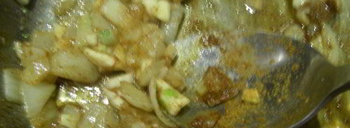 суп-пюре с цукини и карри. Шаг 3