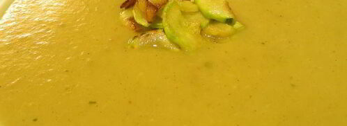 суп-пюре с цукини и карри. Шаг 7