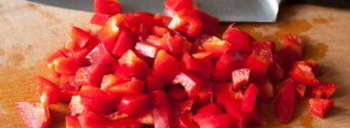 томатный суп-пюре с нутом. Шаг 3