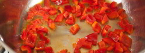 томатный суп-пюре с нутом. Шаг 4