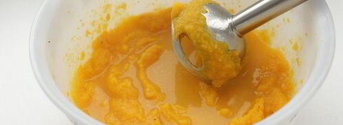 тыквенный суп-пюре с чечевицей. Шаг 4