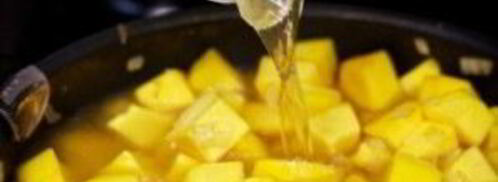 тыквенный суп-пюре с рисом. Шаг 4