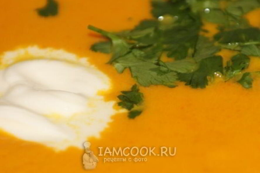 Рецепт тыквенный суп-пюре со сливками