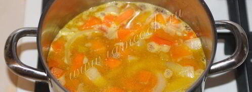 тыквенный суп-пюре со сливками. Шаг 4