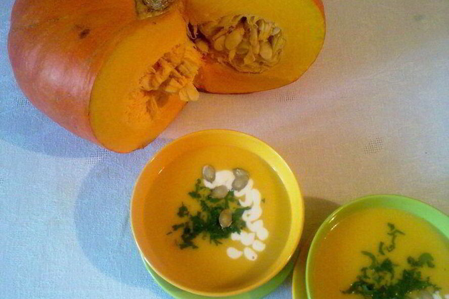 Рецепт тыквенный суп-пюре