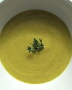 Вегетарианский суп-пюре из брокколи