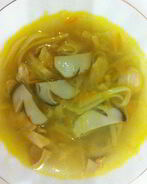 Суп с белыми грибами и курицей