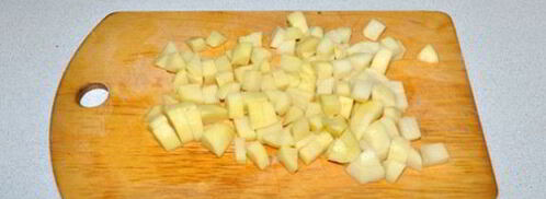 суп с куриными сердечками. Шаг 3