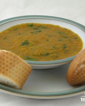 Суп с морковью и кориандром